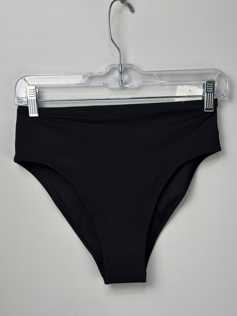 Vuori Black High-Rise Bikini Bottoms